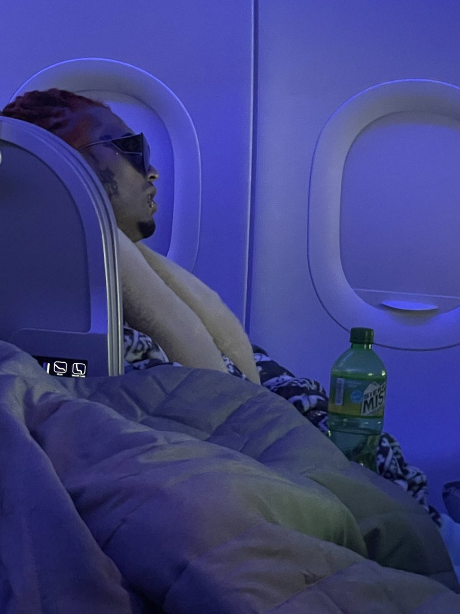 Just watched <a href="/lilpump/">Lil Pump</a> get aggressive at the <a href="/JetBlue/">JetBlue</a> flight attendants when he refused to wear a mask. Then blew snot right into his blanket and spit multiple times onto the ground at his seat. Pandemic or not, that’s the disgusting behavior of a trash baby. #lilpump #jetblue