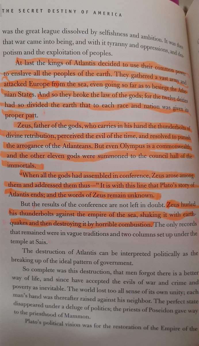 If you dont know the story of atlantis here it is. The story was given by Egyptian high priest but was in no way made up, the cultures of the americas have similar storys and pre contact legends of the sunken land. Keep in mind that egypt over there got it from the one here.