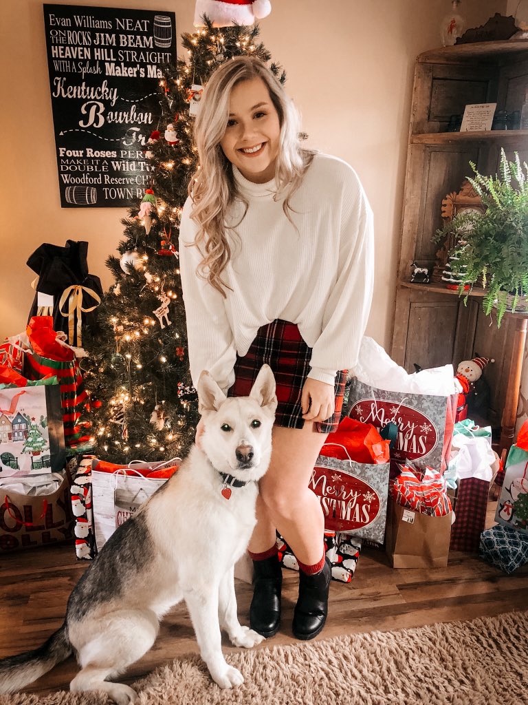 happy holidays from your SK girls at UofL! 🎄💜✨(our girls in the first photo are roommates-stay safe!)