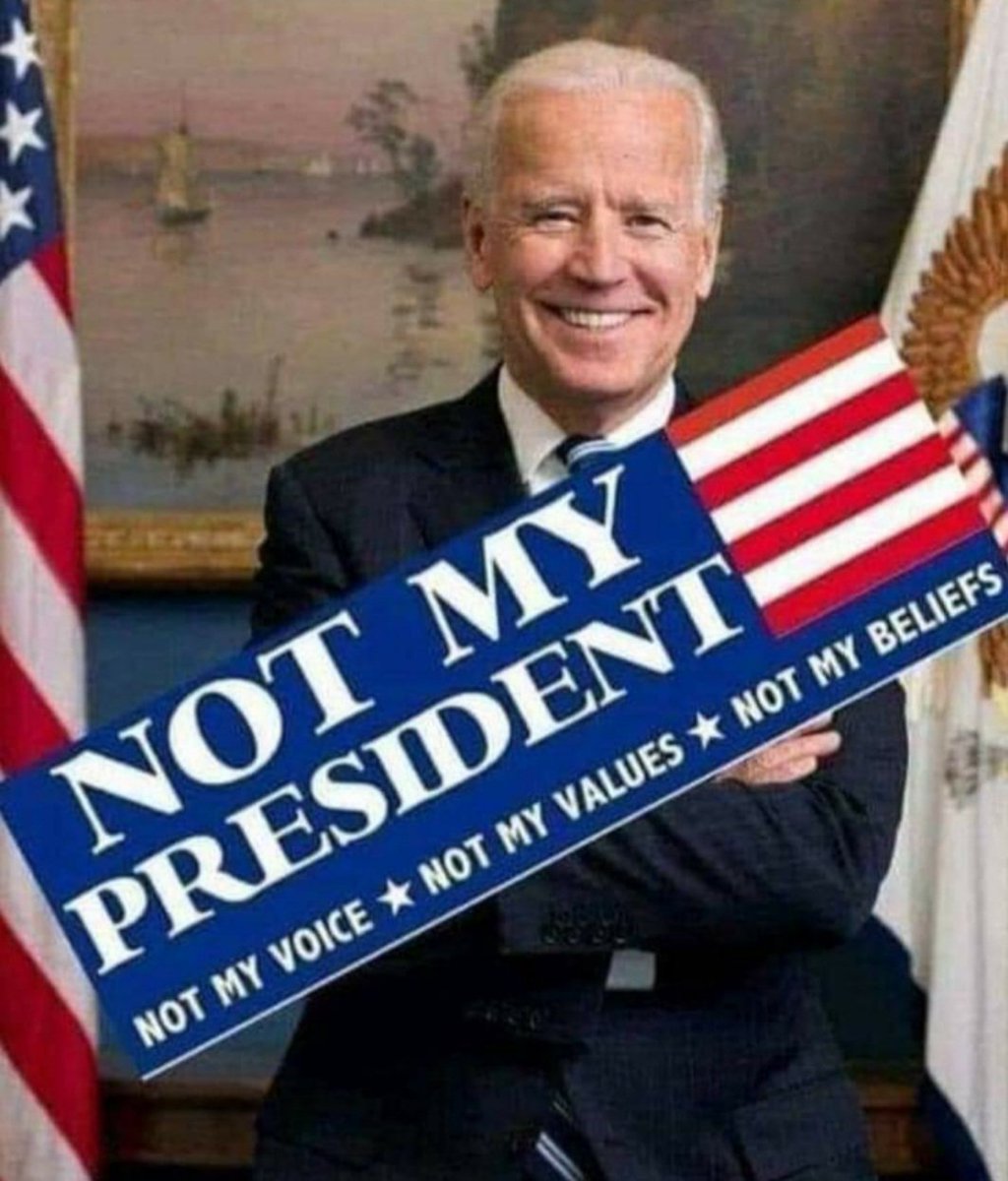 NEVER EVER will #JoeBidenWillNeverBePresident #IStandWithTrump