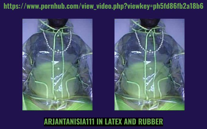 ARJANTANISIA111 IN LATEX AND RUBBER https://t.co/Z0Ja5mPcOc https://t.co/PayuoPtP1G