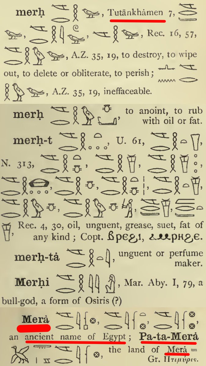 In the egyptian language MDR NTR moor means"the high priest of anu" this is interpreted as ether the sumerian anu or the egyptian anubis(who some say are the same).it should also be noted that vowels are interchangeable in MDW NTR so moor/maur can be muur as in the washitaw muurs