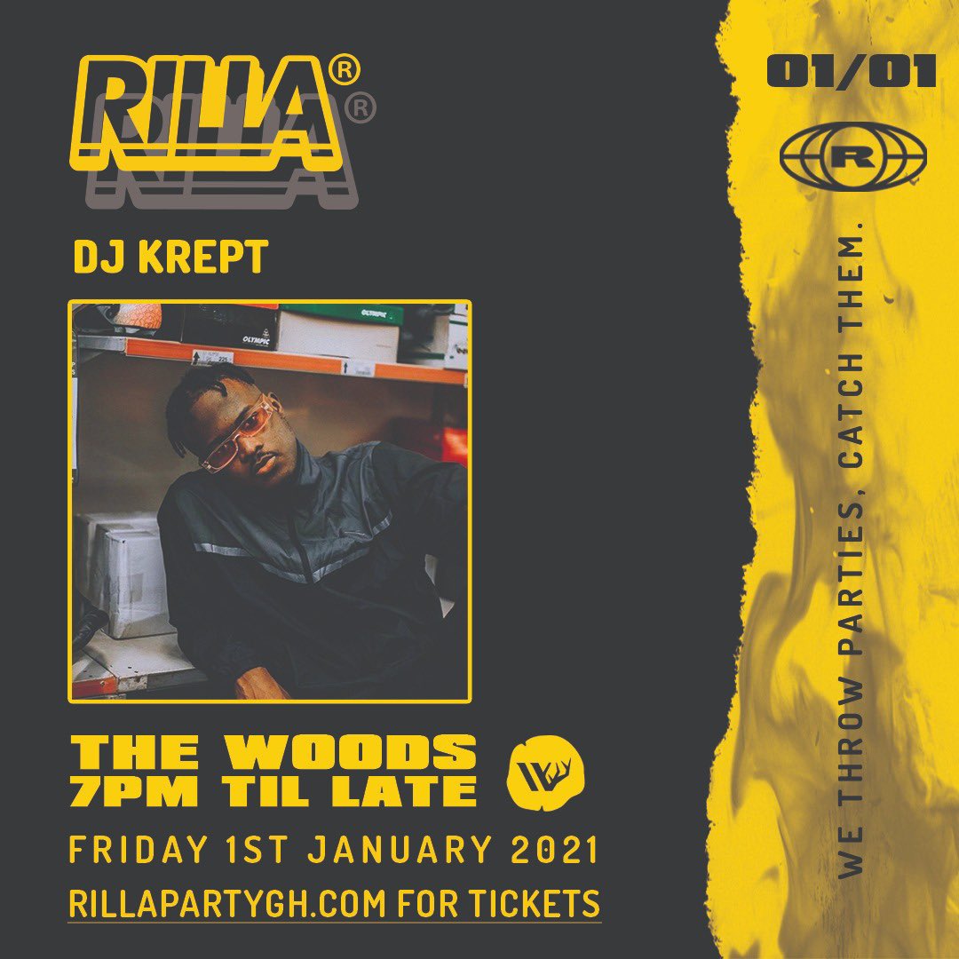 rillapartygh's tweet photo. CHECK THE LINE UP!⁠

@djkrept 
@djsamgh_⁠
@the.unknowndj⁠
@handsomefellah⁠
Plus a few special guests...⁠

Come check us out this Friday 7pm til late at The Woods 
Get tickets from The Woods/ @bbnzlive call 0552525208 / 0200811995 or go to https://t.co/cz8MPfJRDV⁠
⁠ https://t.co/jKKlJmj7s5