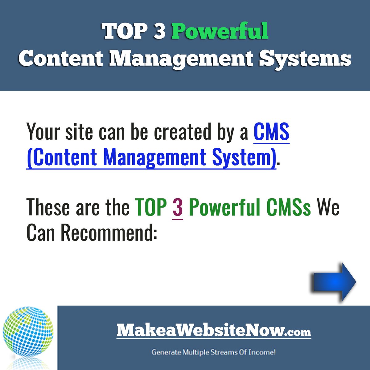 MakeaWebsiteNow's tweet photo. What Content Management System (CMS) do you prefer?
Make sure to visit here, as well:
==> https://t.co/5kxPLhQEfi <==
#cms #contentmanagementsystem #wordpress #joomla #drupal #planning #buildwebsite #makewebsite #bloggingtips #businesstips #createawebsite #onlinebusiness https://t.co/z66lxf7q24