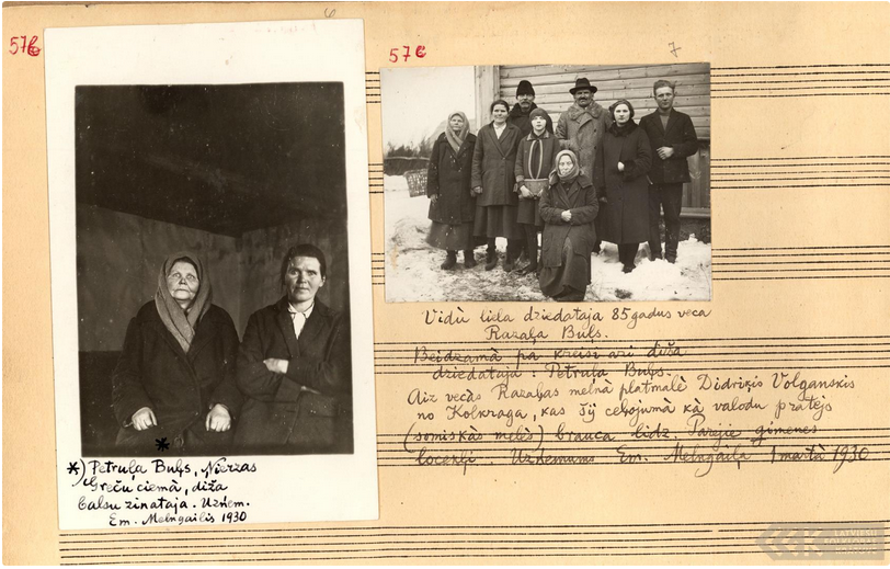 Similarly, Latvian folklorist Emilis Melngailis brought along Livonian speaker Didrõk Volganski to meet Lutsi speakers (who Melngailis thought might be Livonians) to see if they spoke the same language. Here's Melngailis, Volganski, and Lutsis in 1930. http://garamantas.lv/en/unit/361299&nbsp;