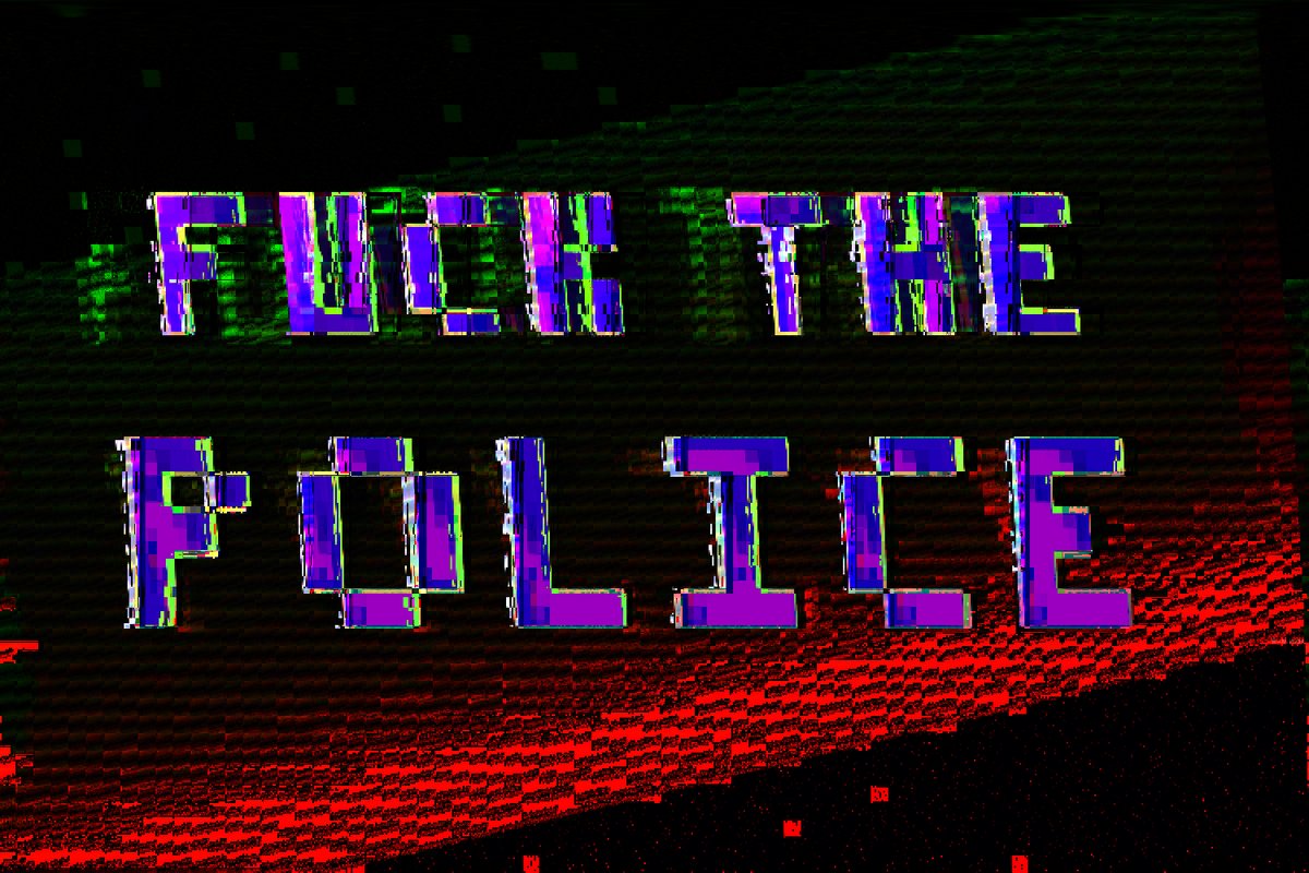 As protests against fascist police and their brutality built up, I started to make a lot of anti-cop art and banners, and also a few pieces dedicated to our local pro-cop mayorFull set of  #ACAB art at:  https://www.patreon.com/posts/acab-download-38318396