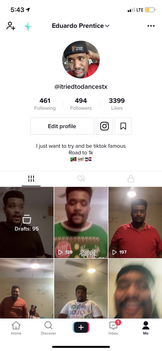 gettingthatbag's tweet photo. Help me get more followers. We’re almost at 500! #TikTok https://t.co/U47vz3GtQh