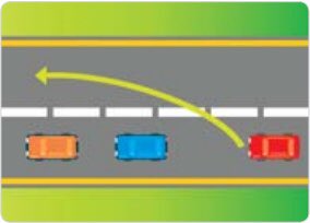 4. Should you attempt to overtake multiple vehicles, against oncoming traffic, the drivers you were overtaking are OBLIGED to allow you to brake & squeeze back into the safe lane. I mean...  Why can’t people brake & let you squeeze in? Do they want a head-on collision? Idiots!