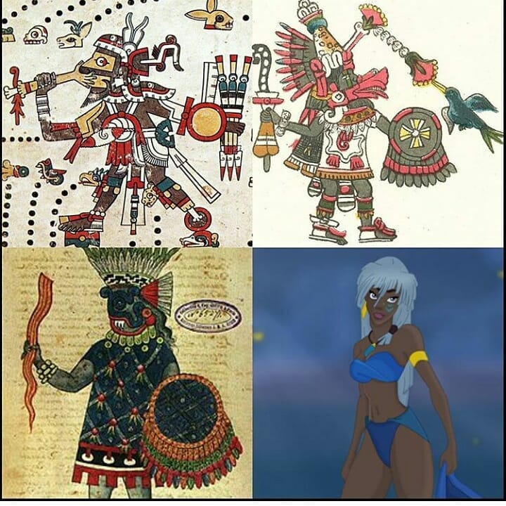 In the books The Shadow of Atlantis by Colonel Braghine and Kabbalah of the Mayan Mysteries by Samael Aun WeorYou'll see excerpts from the aztec books were they explain how the ancestors came from the sunken Atzlan. They also speak of how the earth was reset 4 times before