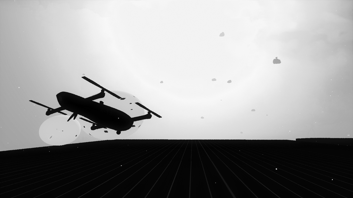 11thDream_Game's tweet photo. Drone flight
in black and white

#badpoemfestival
#screenshot #gamedev #indiedev #indiegame #lowpoly https://t.co/EOFcb6qvUU