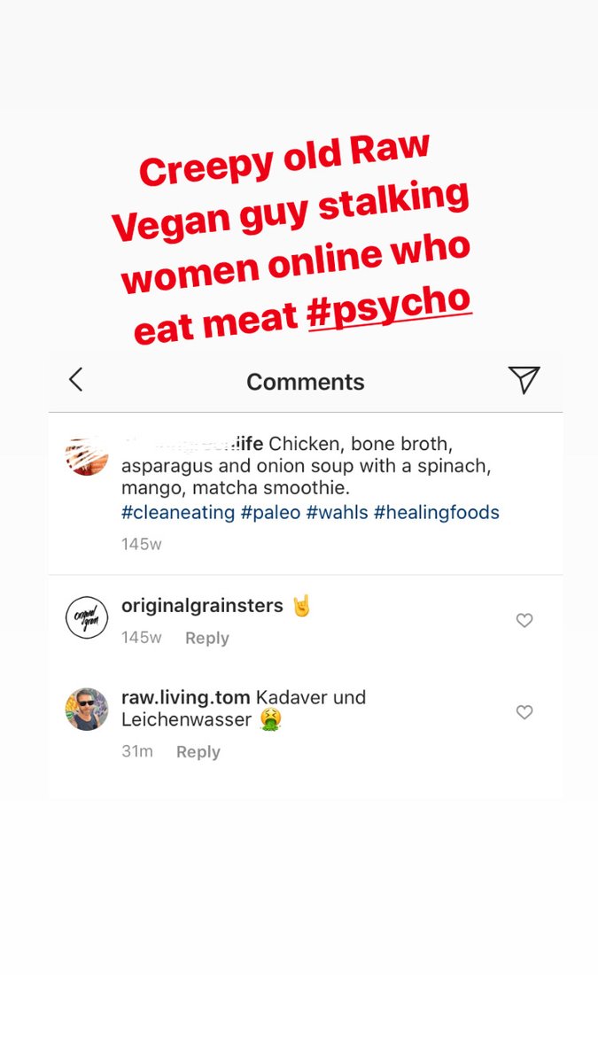 CrunchyHealing's tweet photo. @EbobisseEkwe Your follower stalking more women online who are sick and ill.  I hope you don’t support this sick behavior. https://t.co/7fDlwgizNg