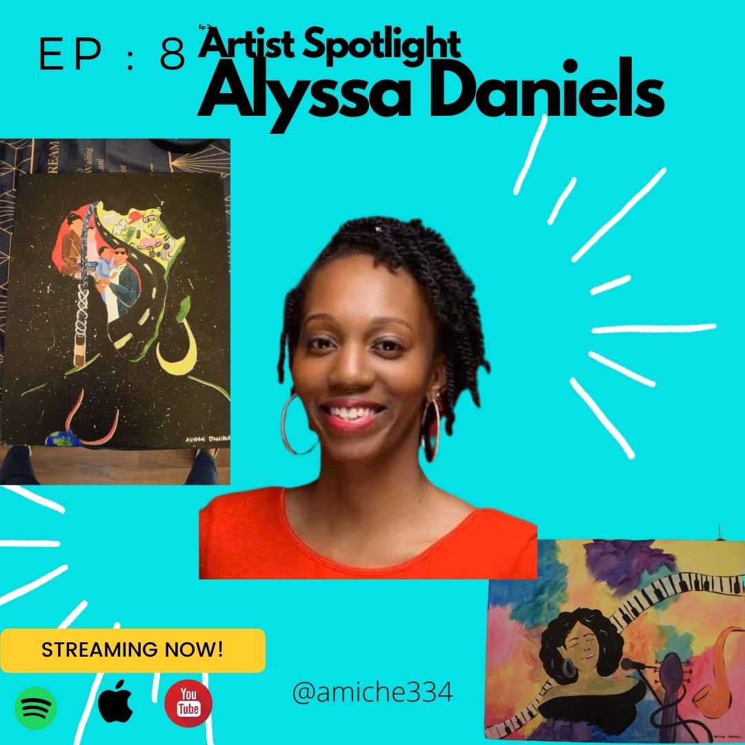 withaudacity_'s tweet photo. Episode 8 Artist Spotlight 🎨: @amiche334 ✨Alyssa McCurry Daniels hails from the history making Capital City of Dreams, Montgomery, Alabama where the first African American Mayor was recently elected. ⬇️ https://t.co/uH6Jx1PBfk
