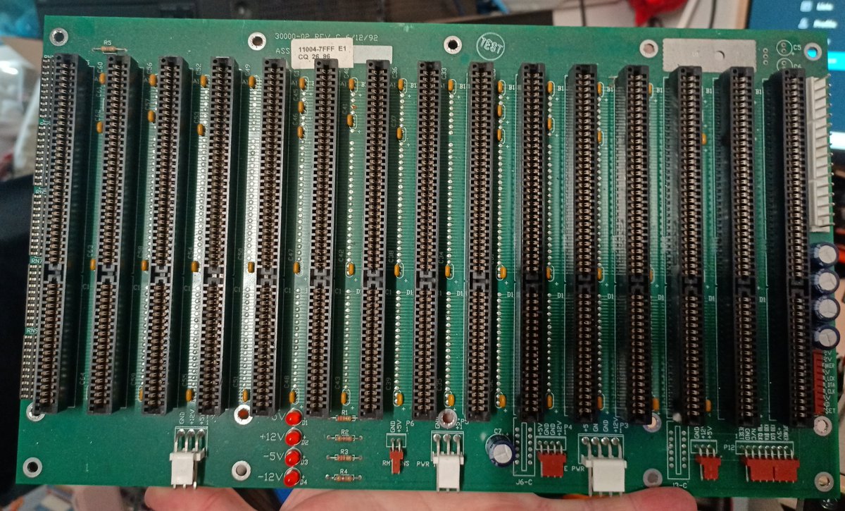Here's the ISA backplane separated out.It's apparently the 30000-02