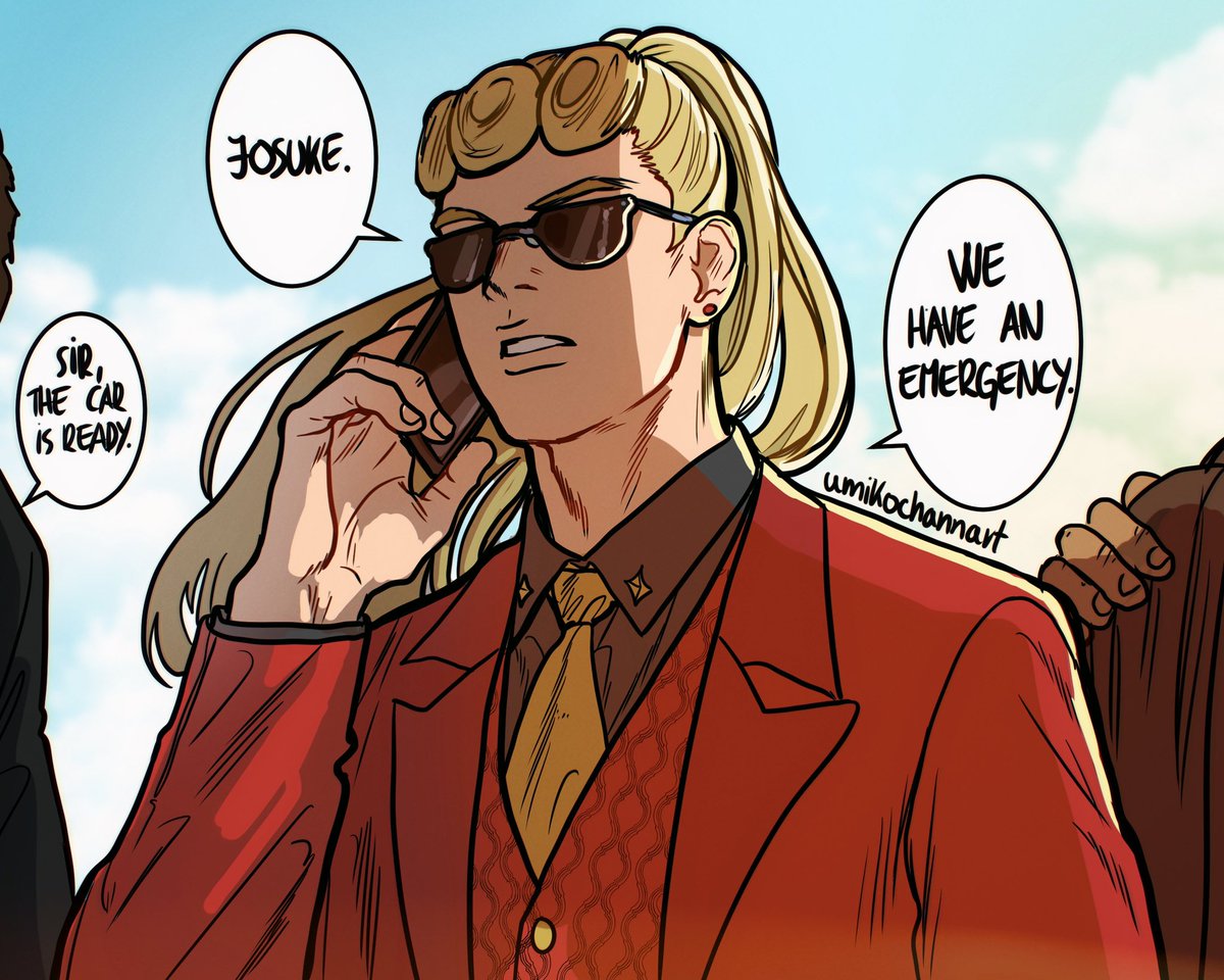 He was mean ? #JOJOsBizzareAdventure 