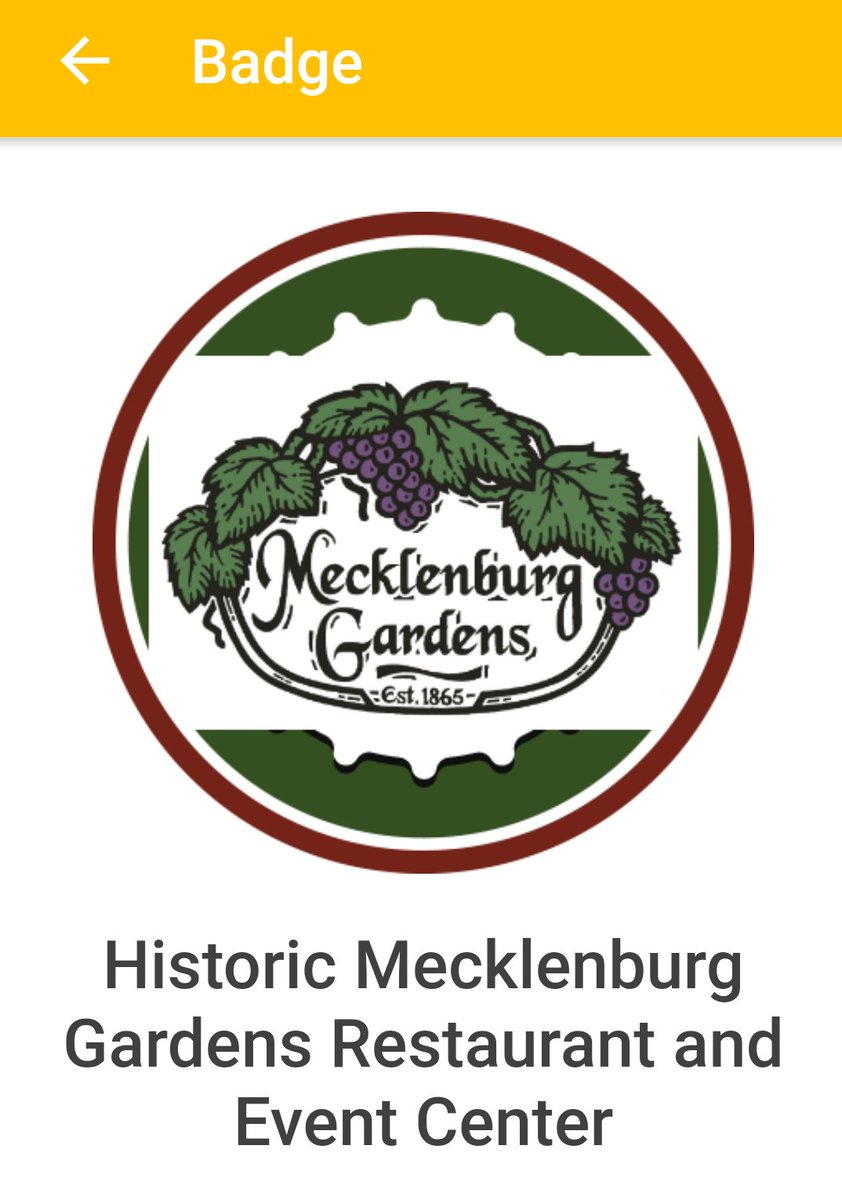 Join untappd.com and earn a badge at Mecklenburg Gardens when you drink one of our delicious beers.

Prost!