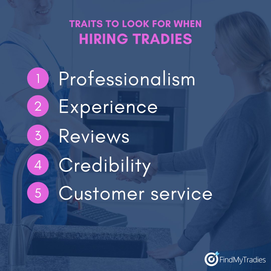 findmytradies's tweet photo. Anyone who has ever requested a home improvement service knows only too well that finding a good tradie can be a job in itself. 

But your life can be a lot simpler if you know what to look for when hiring a tradie. 

#Tradies #HireaTradie #FindMyTradies #Australia https://t.co/20Vmc540U4