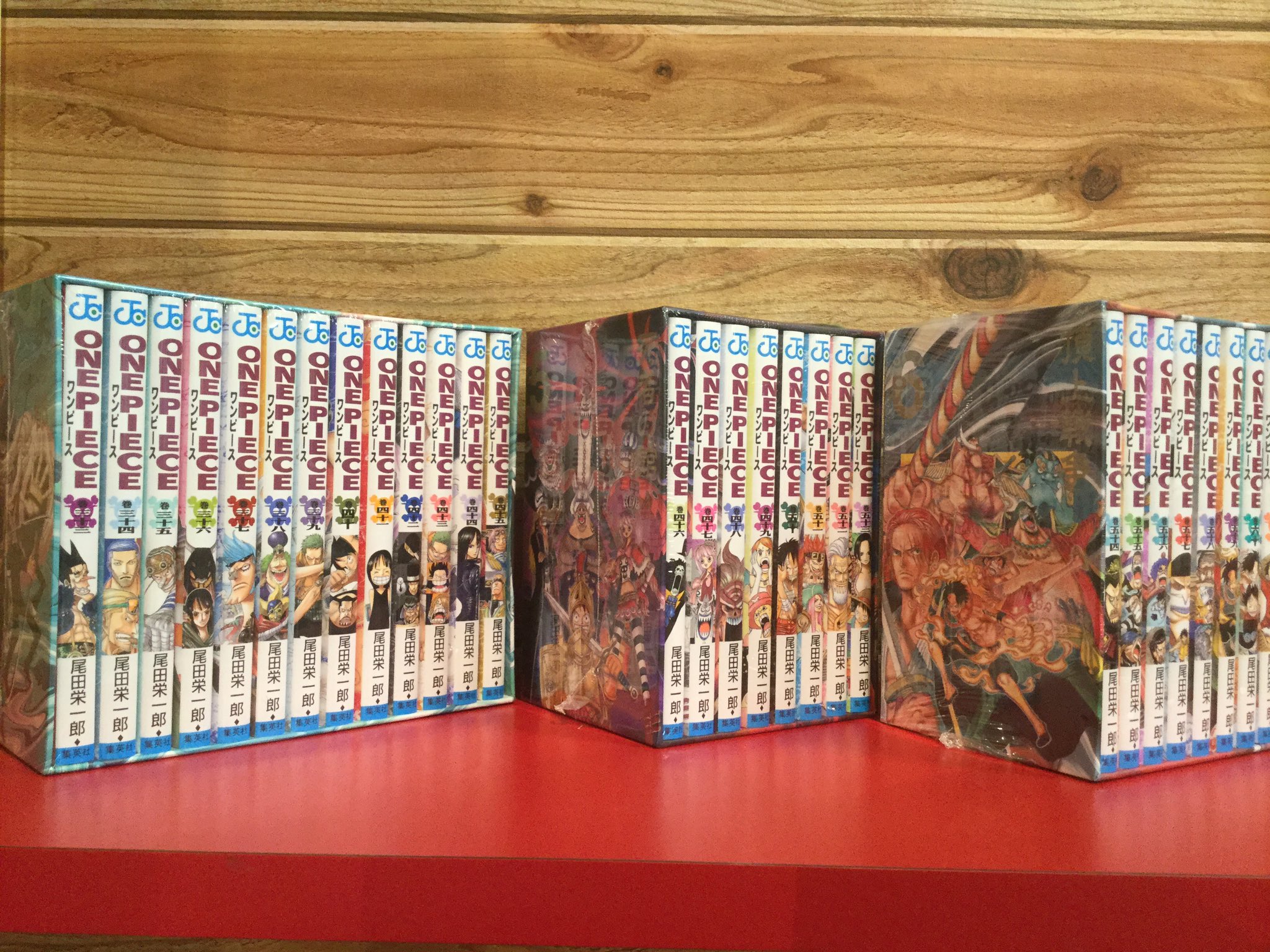 Uzivatel One Piece 麦わらストアあべの店 Na Twitteru 新商品 One Piece Boxセット 第2部ep4 水の都 33 45巻 6 292円 税込 第2部ep5 死者の館 46 53巻 3 872円 税込 第2部ep6 頂上戦争 54 61巻 3 872円 税込 好評発売中 麦わらストア Onepiece