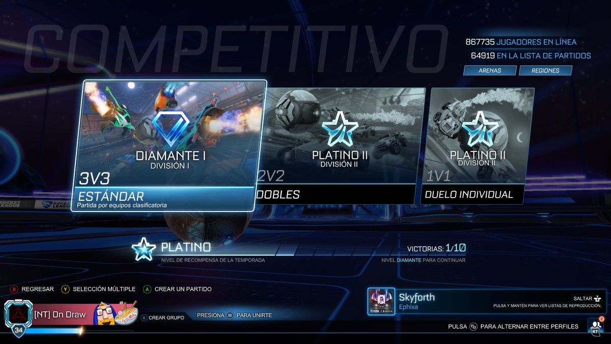 DnDrawing's tweet image. diamante, por fin, ahora solo a bajar a platino de nuevo XD