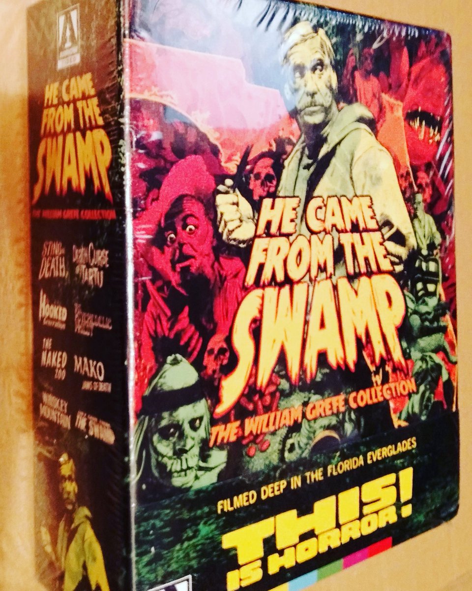 phibes1970's tweet photo. ウィリアム・グルフェのBlu-rayボックスを買ってしまった…
#williamgrefe #arrowvideo https://t.co/DWJKDcjnCw