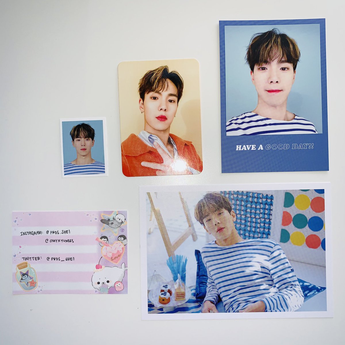 SHEIBDEF___'s tweet photo. WTS MONSTA X 2021 SEASON’S GREETINGS

$15 each set

- Includes everything in each picture 
- Proofs in my Instagram @/prds.shei
- US only

DM me for all inquiries! ♥️ https://t.co/luY1FI24zq
