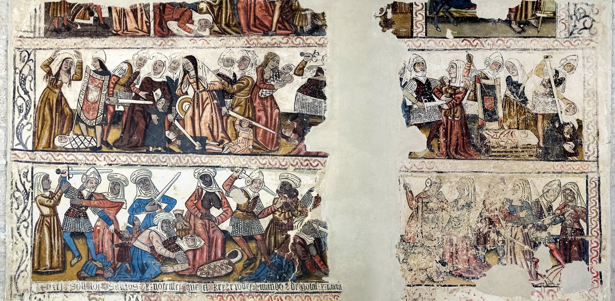 "A MATANZA DOS SANTOS INOCENTES" 
_Pinturas murais na Catedral de #Mondoñedo 

rinconesdelamarina.blogspot.com/2014/12/pintur… <a href="/catedralmondone/">Catedral de Mondoñedo</a> #DiadosSantosInocentes #28D #SantosInocentes <a href="/vozamarina/">La Voz de A Mariña</a> <a href="/ConcMondonedo/">Concello Mondoñedo</a> <a href="/batitales/">Batitales</a> <a href="/COAGLugo/">COAG Lugo</a> <a href="/elbarroquista/">El Barroquista</a> <a href="/escolaconservac/">escola.conservacion</a> <a href="/GALANTIQUA/">GALANTIQUA</a>