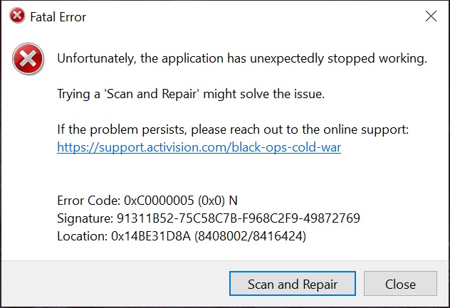 DHJKim's tweet photo. Can I get some help here @ATVIAssist I've tried reporting this error but never get anything back from anyone on how to fix this... it's a constant problem every other match... https://t.co/EOta42g3Kf