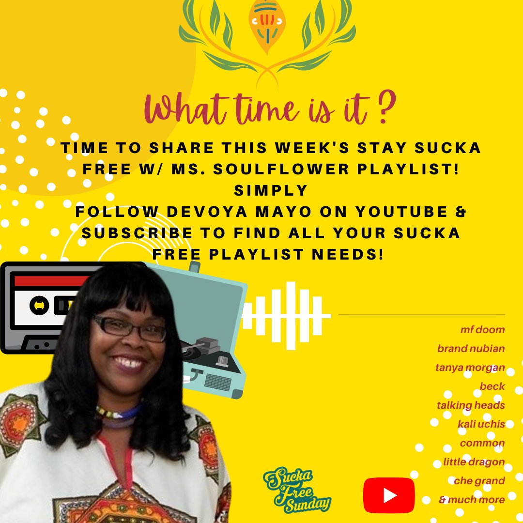 Devoya's tweet image. last playlist of 2020. which is funny cuz these wouldn't even be a think if this year wasn't what it is. 🤷🏾‍♀️
#staysuckafree #cactus 😂

youtube.com/playlist?list=…