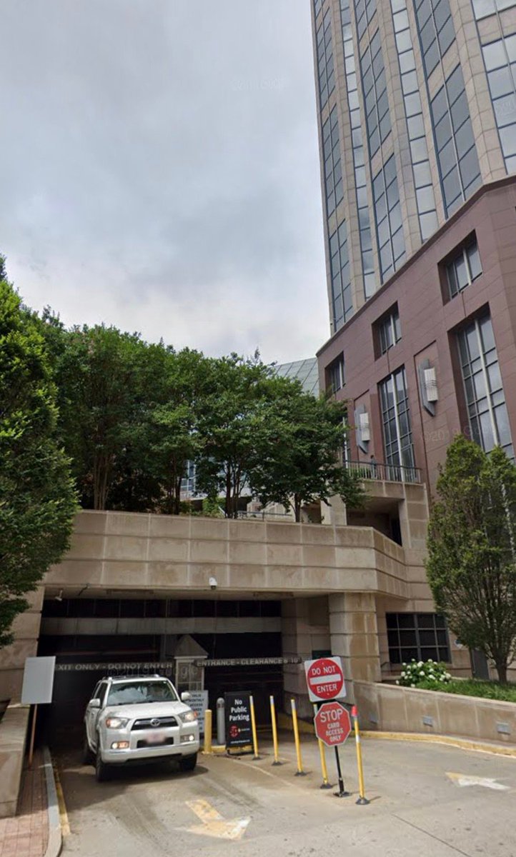 Anyhow, I was taking a street tour around 211 Commerce St, and I'll be darned, there's underground parking next to the Batman building right across the street. Also, if you're looking for a good place to catch happy hour, Ole Red is right across the way. How convenient.