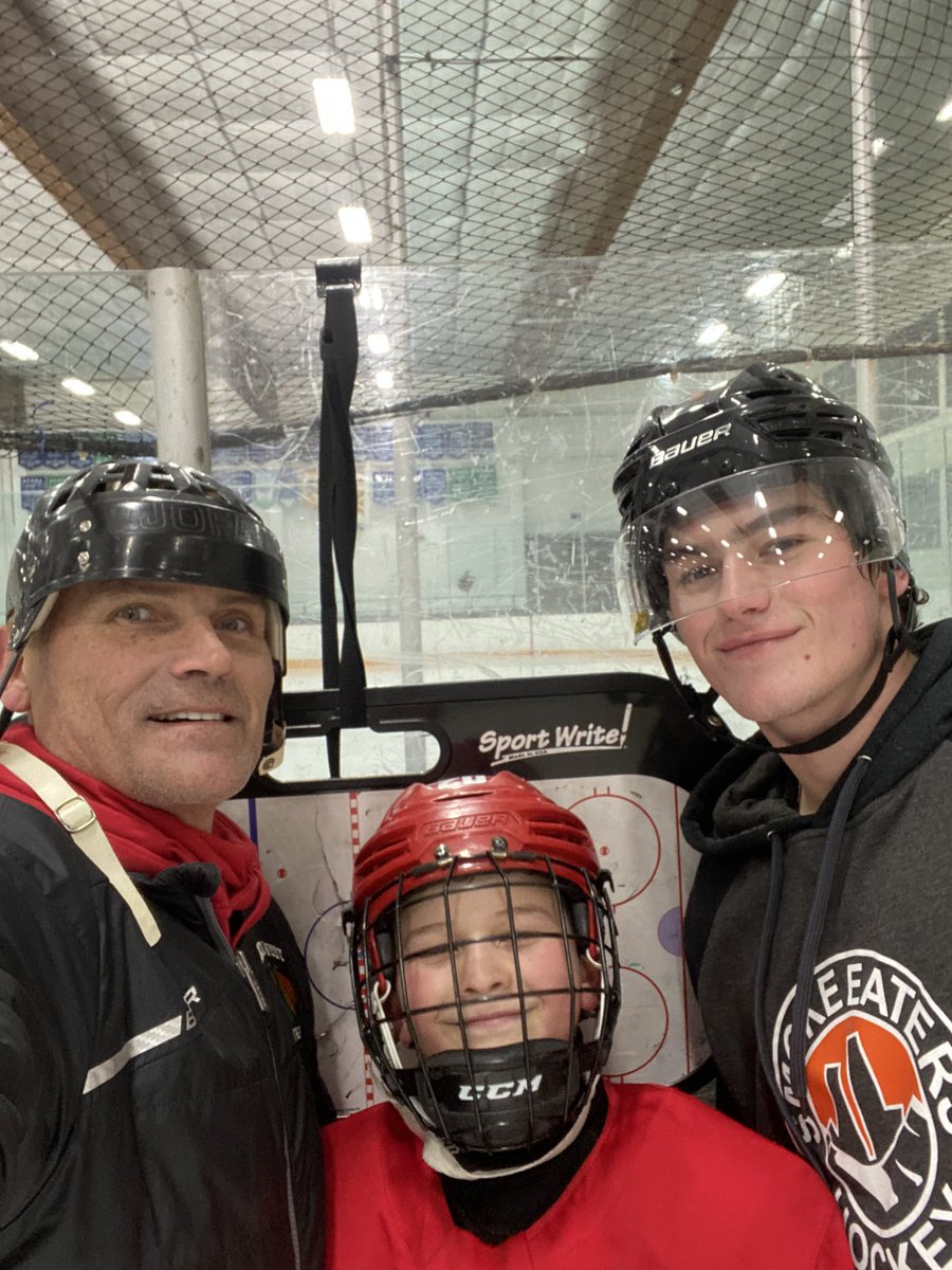 garryvalk's tweet photo. So blessed to have my two boys on the ice once again.  🎄🙏 https://t.co/SjPYURd1mD