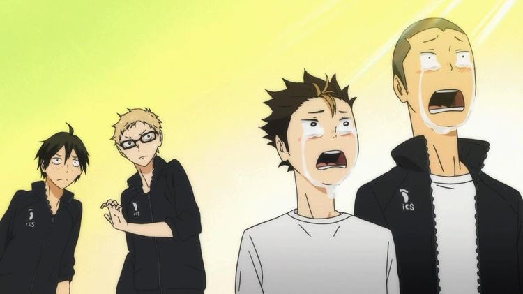 TW~ Haikyuu responding/reacting to you finding a post of them and a different girl kissing/doing other cute things //Credits if someone did something like this already!// <3