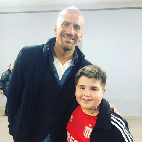 tecomistesiete_'s tweet photo. El maximo idolo de la historia de estudiantes y al lado Veron https://t.co/MPV5l7PFsr