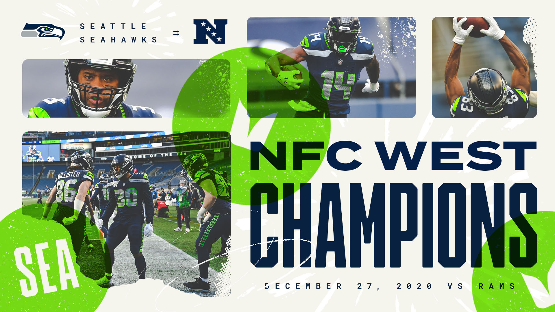 Seattle seahawks nfc west Clearance