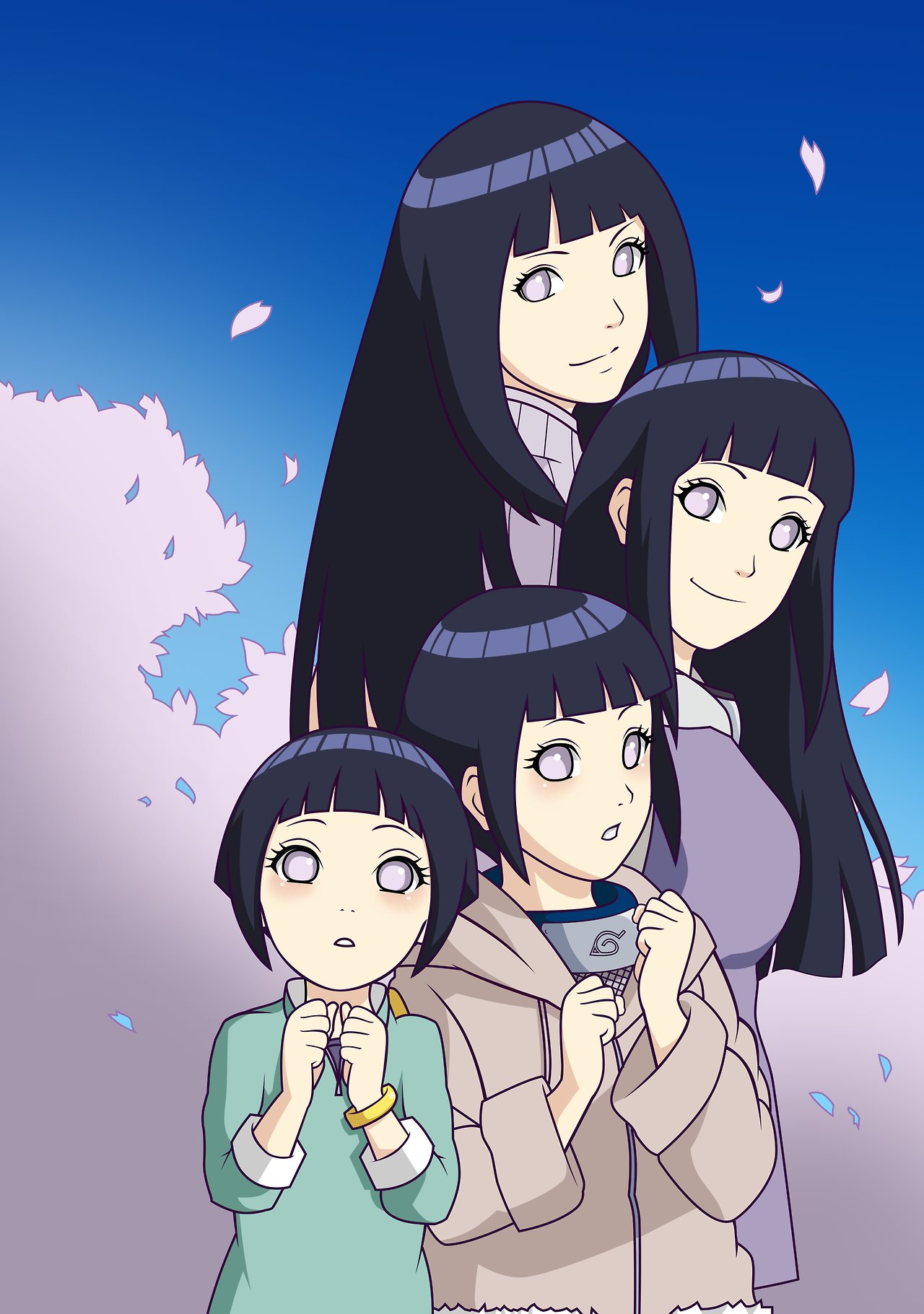 Happy birthday Hinata Hyuga From Ges Hyuga 