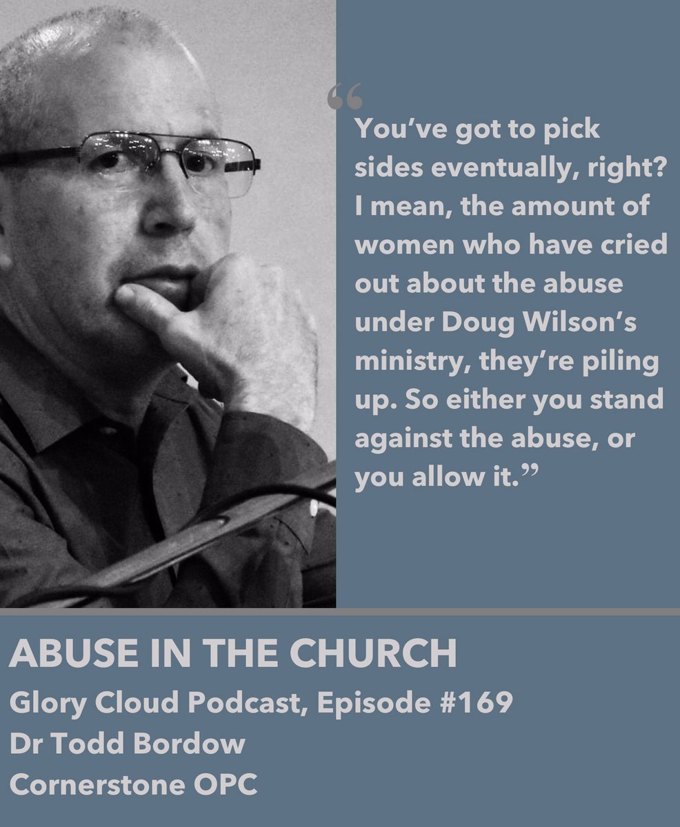Abuse In The Church (Dr Todd Bordow, Glory Cloud podcast) https://meredithkline.com/169/&nbsp;21/25