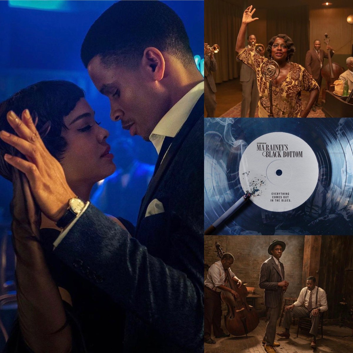 JamSPress's tweet image. Last night #SylviesLove and #MaRaineyFilm and all afternoon/ evening @bridgerton #thingstowatch @netflix