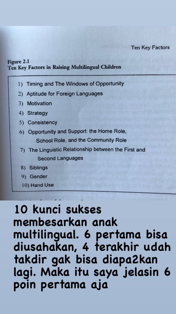 Membesarkan anak multi bahasa.Saya sempet share ini di ig story, sekarang saya share di sini juga.Menguasai bahasa asing, terutama bahasa inggris, hari gini amat sangat penting untuk memperluas pergaulan, nambah cerdas, & punya referensi pengetahuan lebih luas
