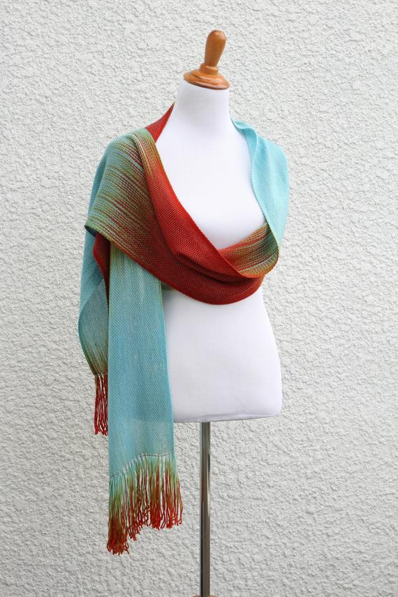 kgthreads's tweet photo. ⭐⭐⭐⭐⭐ review by Patricia B.: Masterfully woven in an amazing color range -- brilliant scarf! #etsy #happy #customer #feedback #katerynag https://t.co/m4KPNCdmmU https://t.co/Mnk0omrLDQ