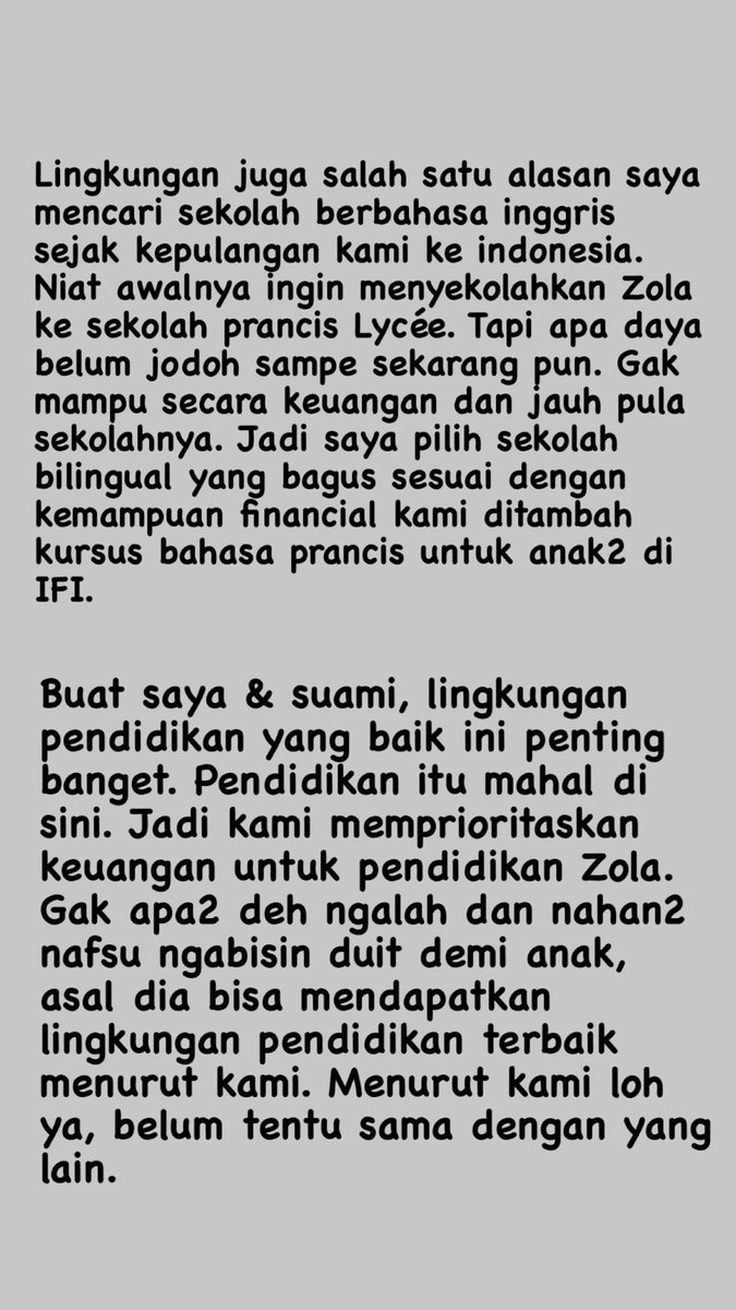 Membesarkan anak multi bahasa.Saya sempet share ini di ig story, sekarang saya share di sini juga.Menguasai bahasa asing, terutama bahasa inggris, hari gini amat sangat penting untuk memperluas pergaulan, nambah cerdas, & punya referensi pengetahuan lebih luas
