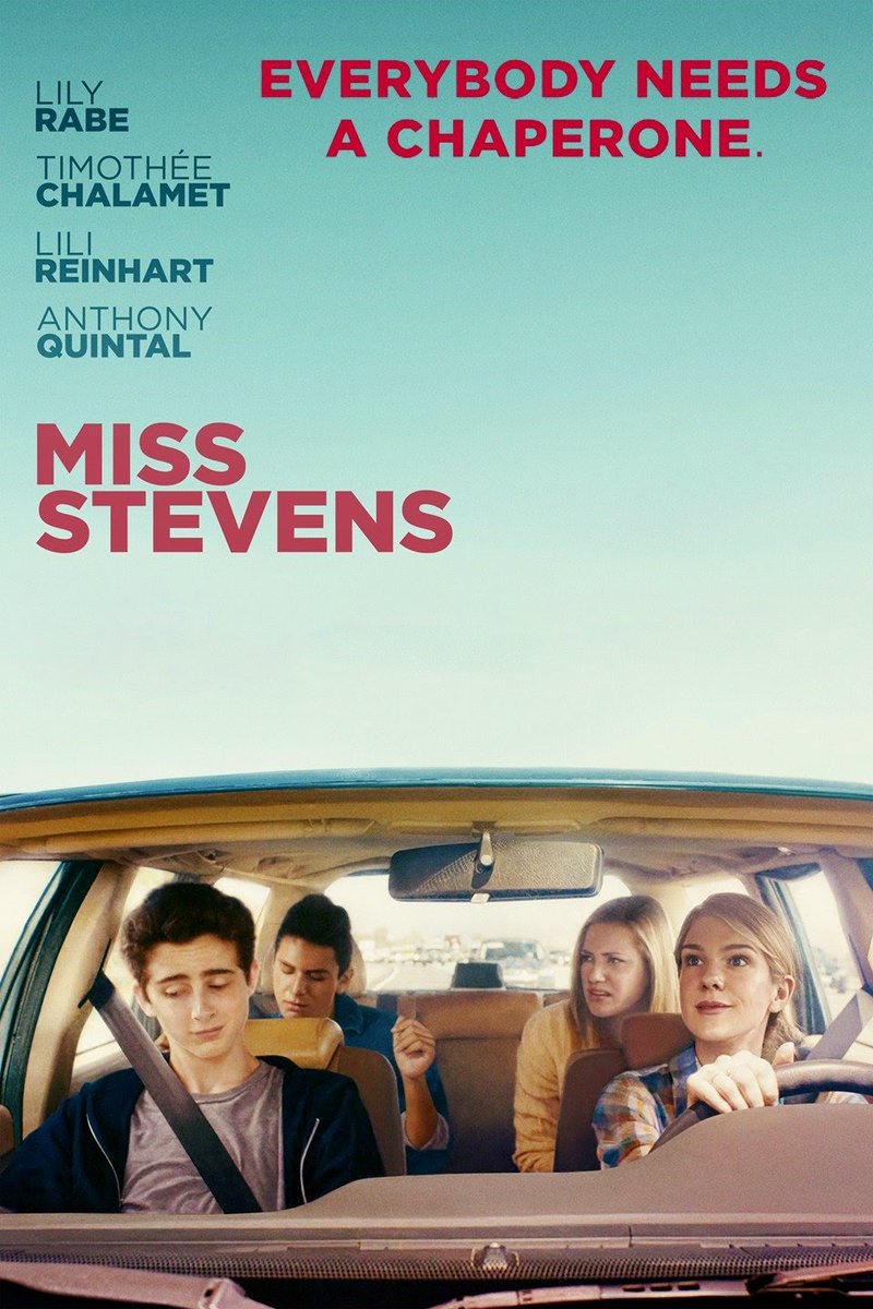 Timothée Chalamet as William (Billy) Mitman in "Miss Stevens" (2016), directed by Julia Hart