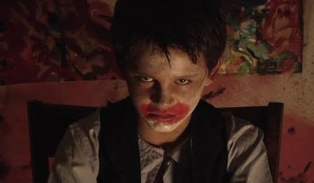 Timothée Chalamet as Clown Boy in "Clown" (2008), directed by Tate Steinsiek