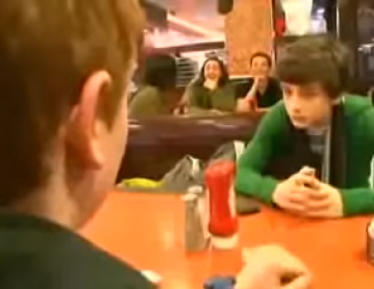 Timothée Chalamet in a "What Would You Do?" episode (2011)