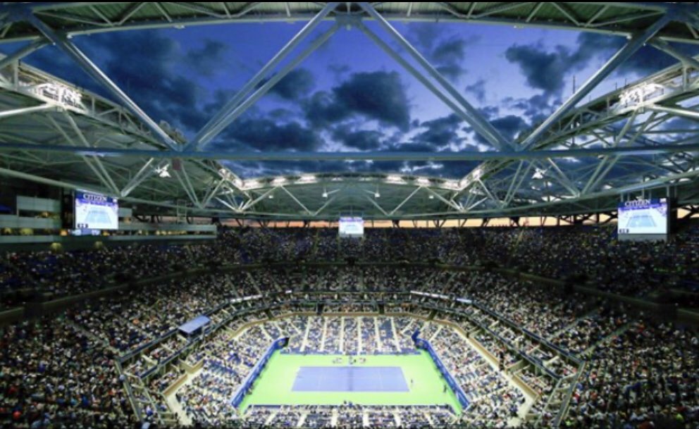 R16(15)(WC) Santander - Spanish Davis Cup venuevs(2) US Open - Arthur Ashe Stadium