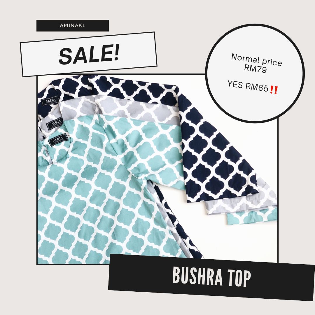 AMINAKL_'s tweet photo. Since ramai yg berminat dgn Bushra Top ni kita belanja sikit gambar untuk pagi ni 😍😍  Untuk semua colour masih available lagi tau, uols boleh dapatkan skrg di Website &amp; Shopee! 💕 https://t.co/fpklFntOwl