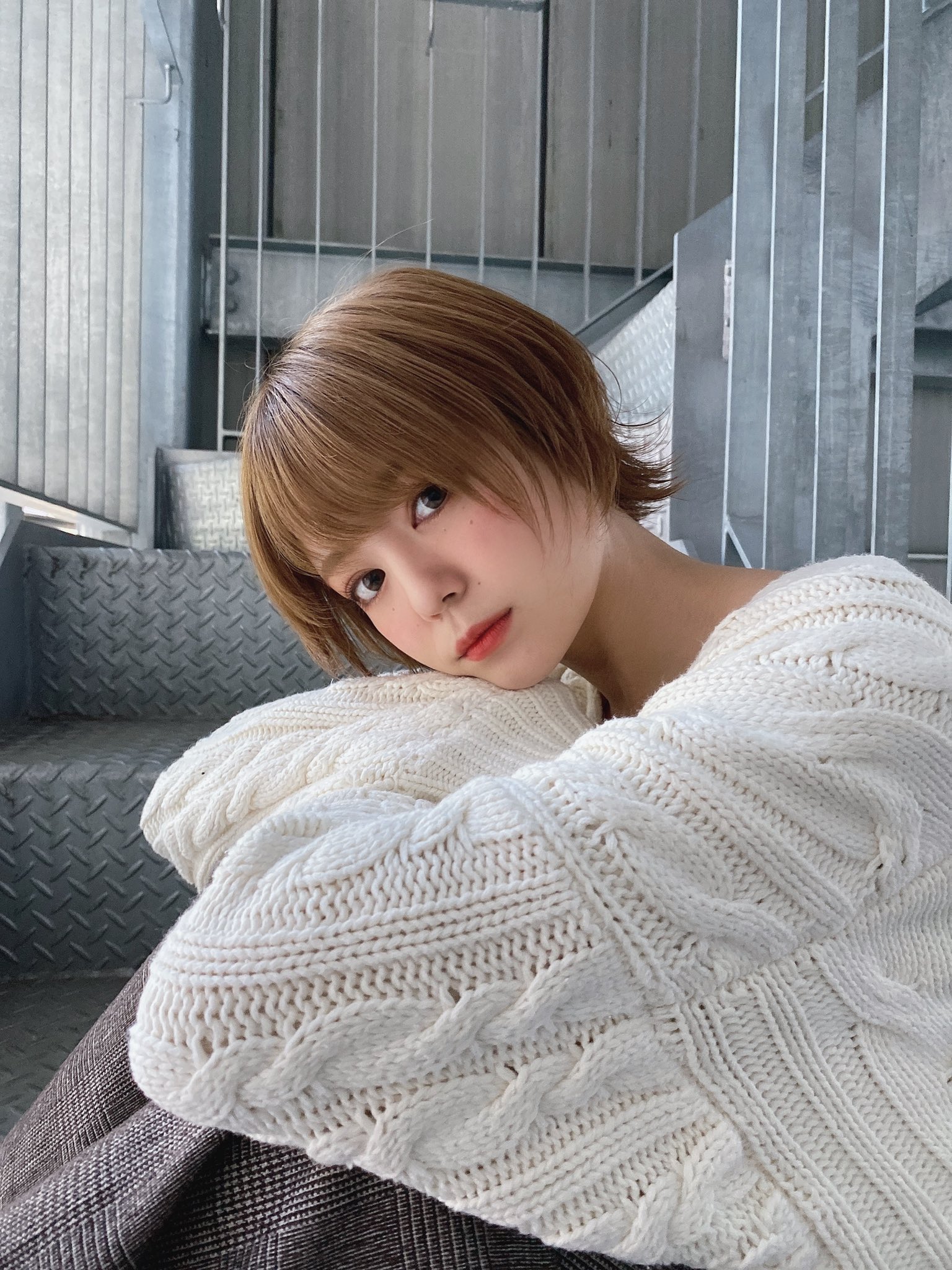 長沼彰憲 ウルフ美容師 ショート ボブ ハイトーンカラー えりあし短めショートウルフ ウルフボブ ショートウルフ ミディアムウルフ ウルフヘア ウルフ ウルフショート ケアブリーチ Uverworld Bish アイナジエンド インナーカラー Zoc