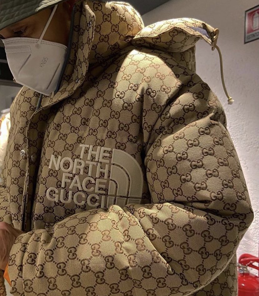 gucci north face coat