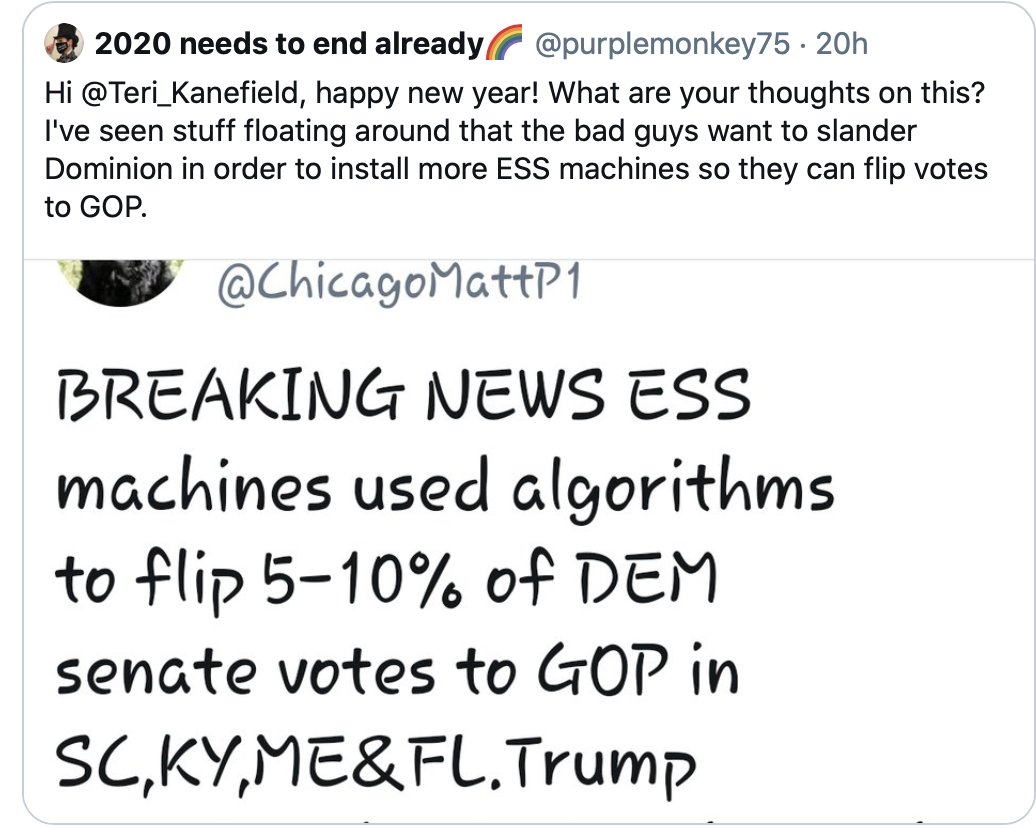 When it became clear that the machines used in GA are secure, I thought WHEW!Then I got this questionOne problem: Twitter has a short memory. Nobody remembers that 2 months ago, the same was said about Dominion.9/