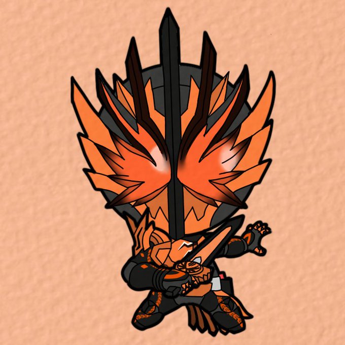 仮面ライダーアマゾンズのtwitterイラスト作品