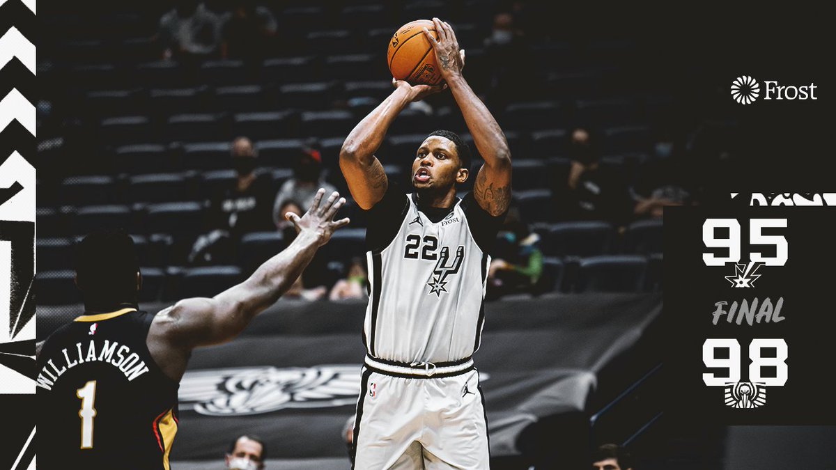 RT @spurs: Hard fought battle to the finish. Back at our house on Wednesday.

@FrostBank | #GoSpursGo https://t.co/XJzspMVzTh