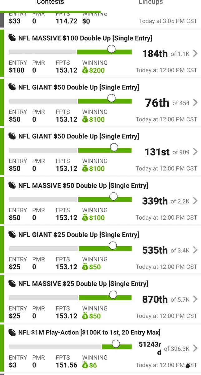 Biggedelt's tweet photo. The man the myth the legend @jaredrblock comes through yet again 11-5 now on the season for #blocklock it is a printing press with DK cash #RotoRadarNFL https://t.co/yCq4s4GIIp