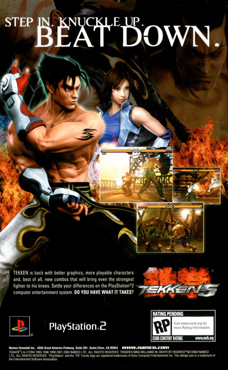 Tekken 5 All Characters [PS2] 